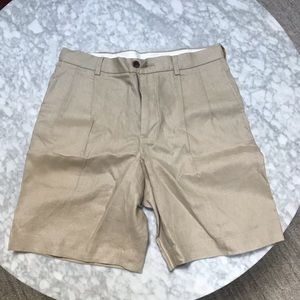 Brooks Brothers “346” 100% linen shorts